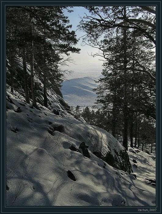 лес,зима,снег,горы,бурятия, Игорь Глушко