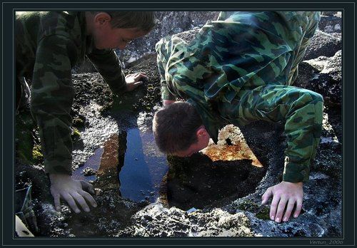 Бывает за счастье из лужи напиться...