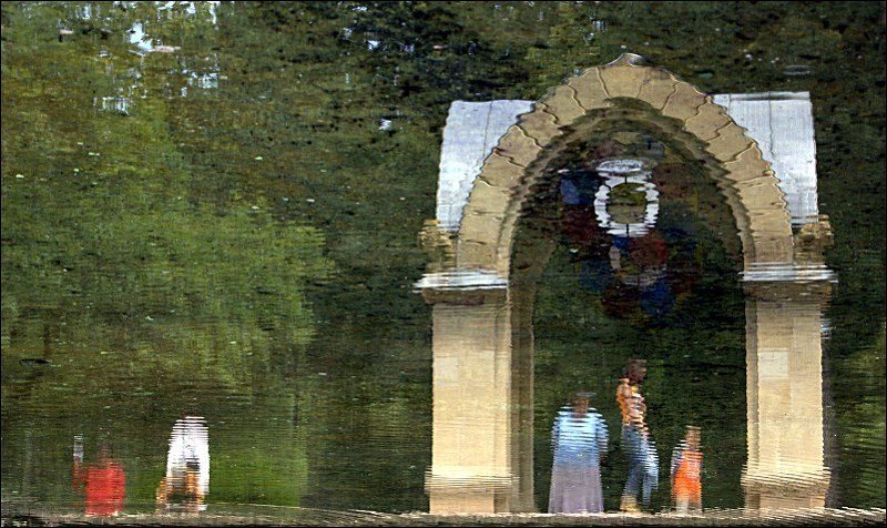 зеркальный пруд, кисловодск, отражения Зеркальный пруд фото превью