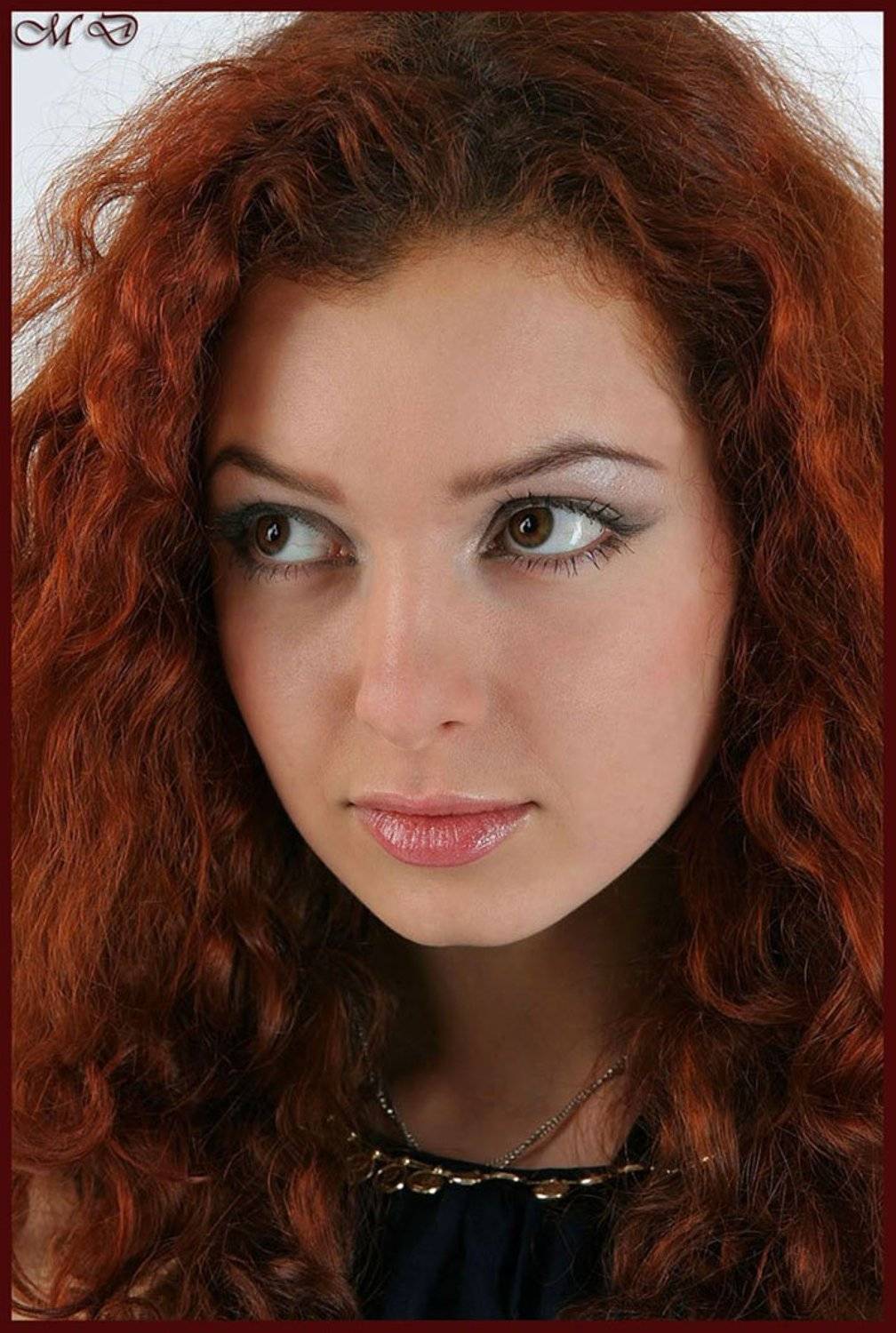 девушка,рыжеволосая,глаза,портрет, Мария