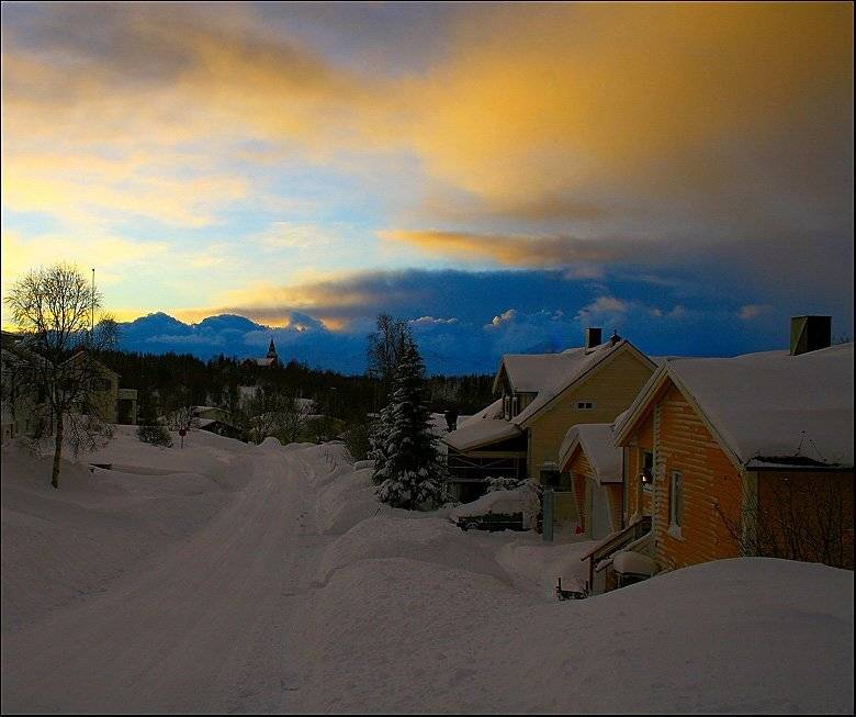 Норвегия,заполярье,снег,солнце, skurk