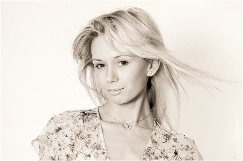 В теплой тональности ....\гламурный портрет\