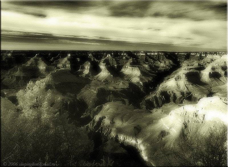 Каньон. Пейзаж, Ансел Адамс, Pilgrim