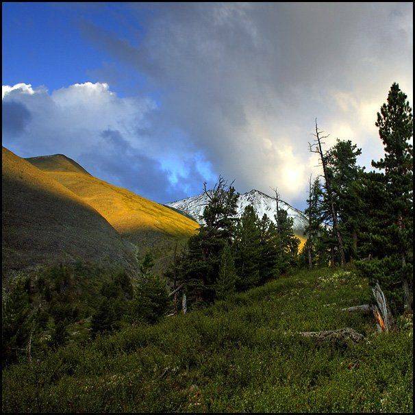 Горный Алтай, горы, Алтай, закат, Аня Графова, Аня Графова