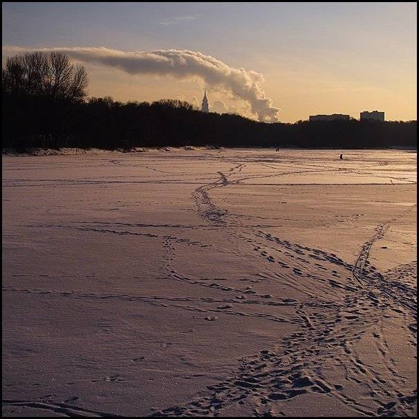 москва зима снег небо солнце Lucem, Lucem