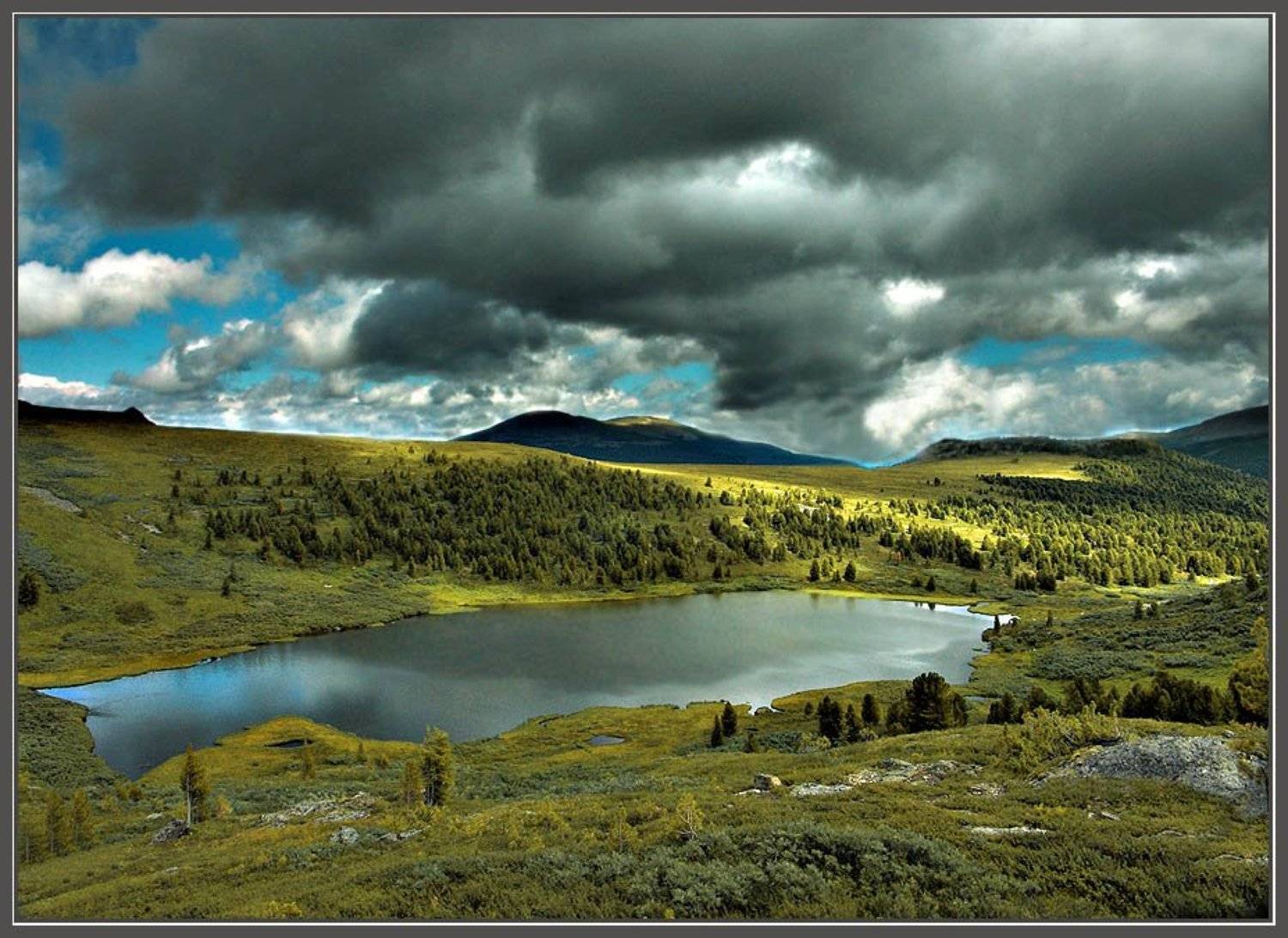 озеро , горы, Алексей