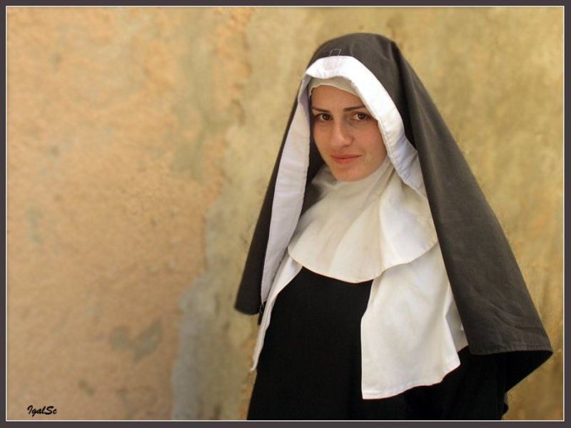 IgalSc, Old Jaffo, genre, portrait Раба Божья фото превью