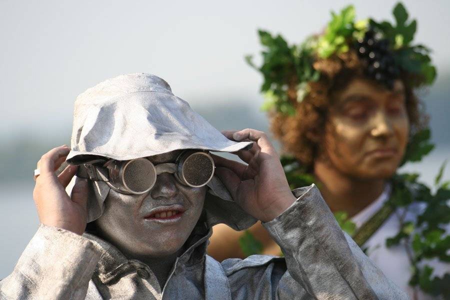 Карнавал, Самара, мимы, Волга, набережная, Bibi