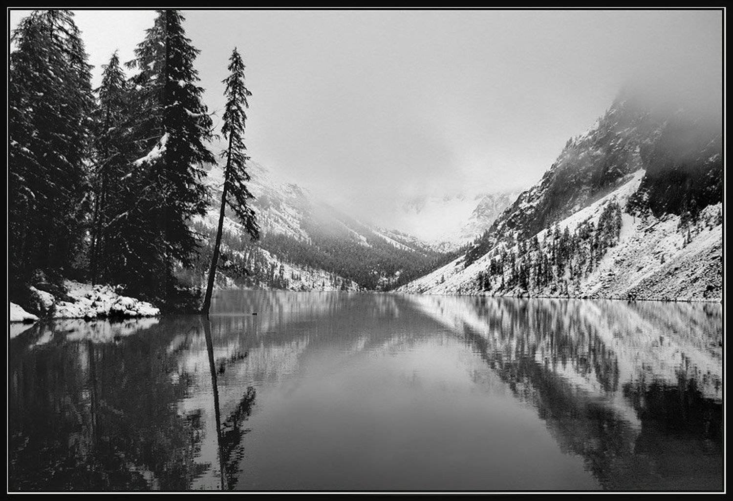 горы , снег, туман, Алексей