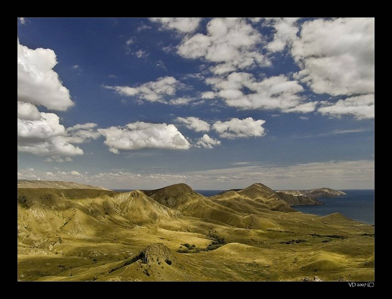 осень Крым, Виктор Державин