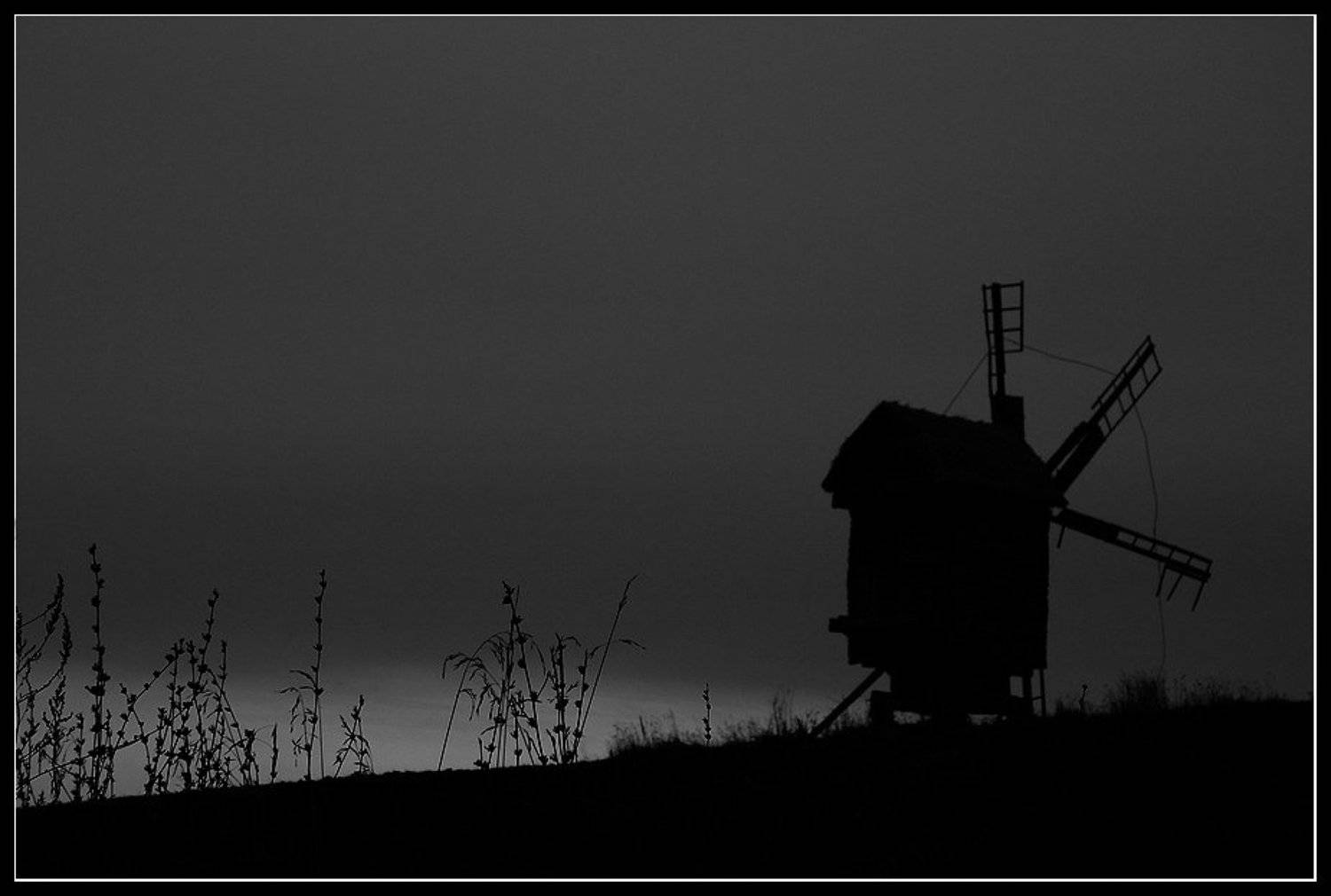 мельница, вечер, ночь, Вишняков