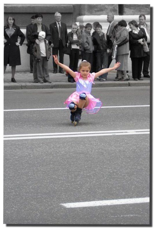 фигурное катание, ролики, курск, день победы В полёте фото превью