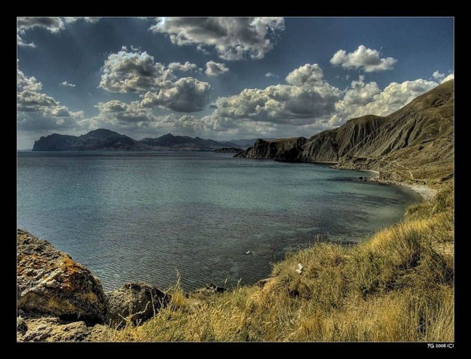 осень Крым, Виктор Державин