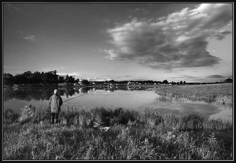 река , вода ,рыбалка Тихая заводь фото превью