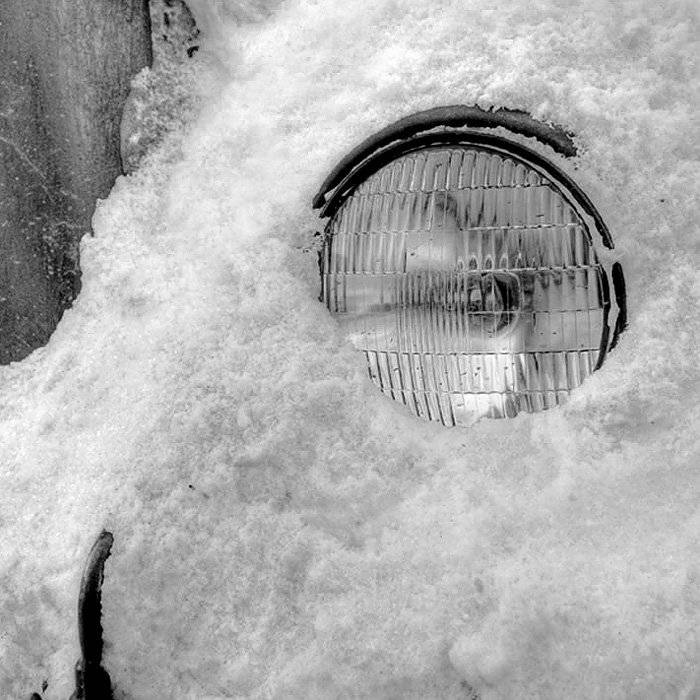 Фара, ГАЗ-67, снег, senjor