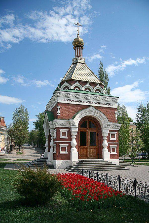 часовня,  самара, речной порт, Влад