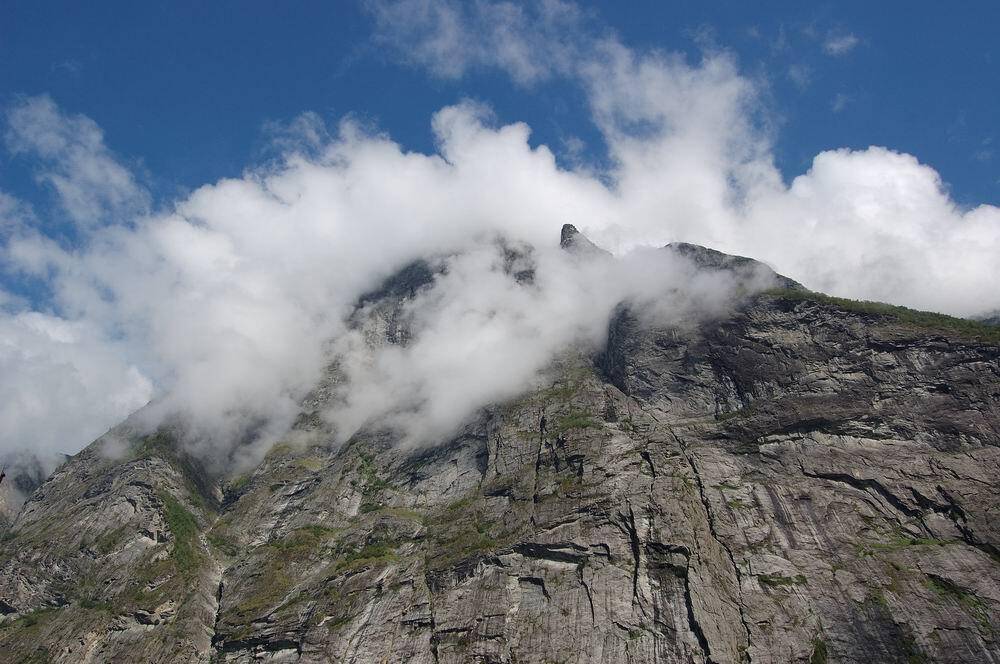 горы, облака, kate