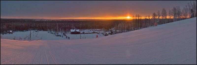 восход, Охта-парк, про полоски фото превью