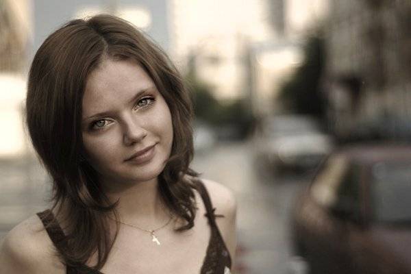 оля, портрет, D.D.