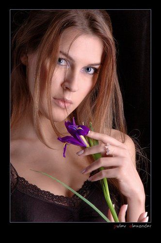 Глаза цвета Ириса...