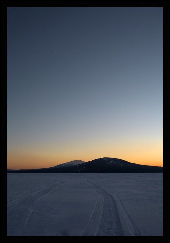 Хребет Лукаш, оз.Зюраткуль. Закат. (II) фото превью
