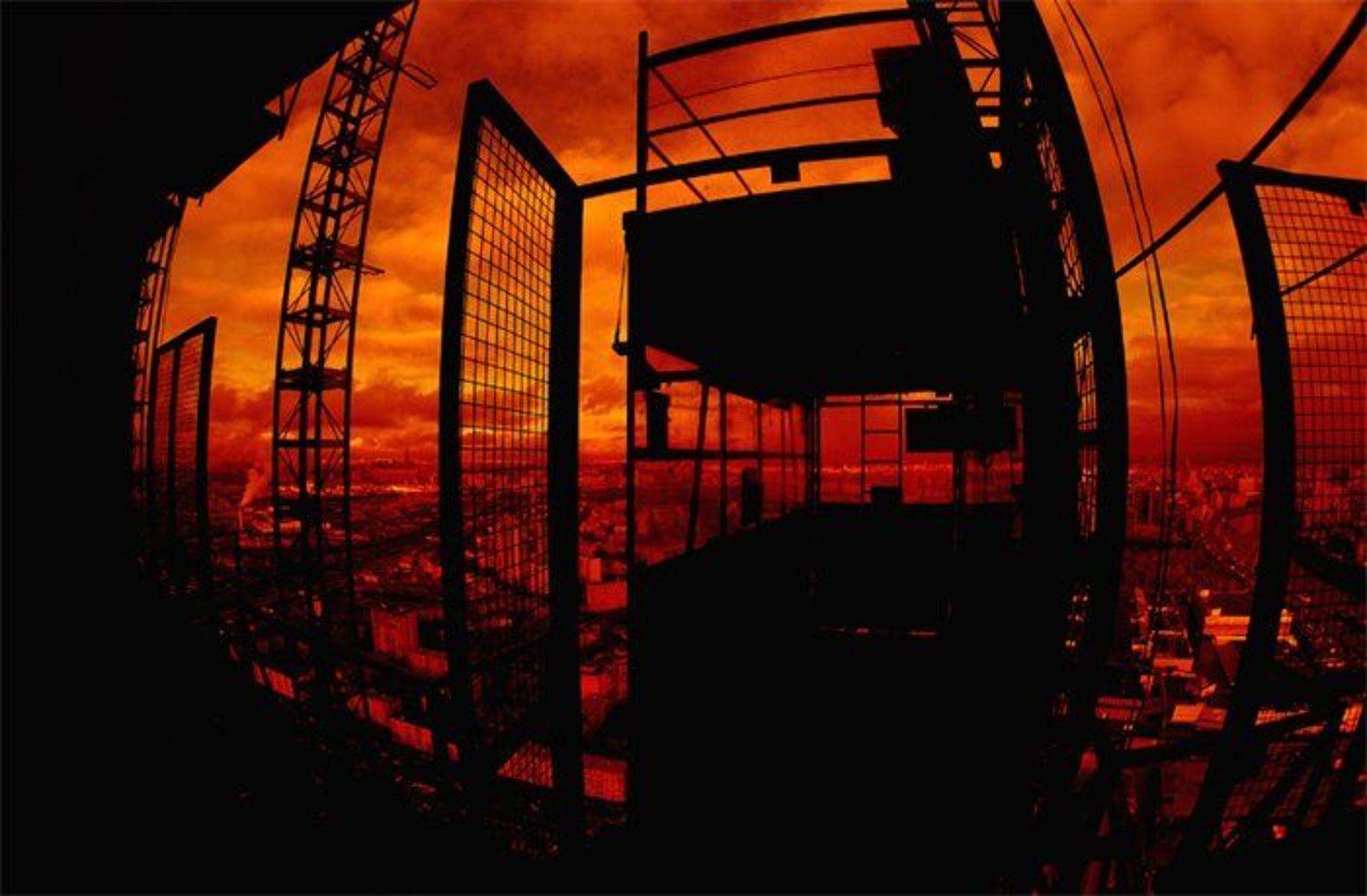 Стройка, силуэт, Qi