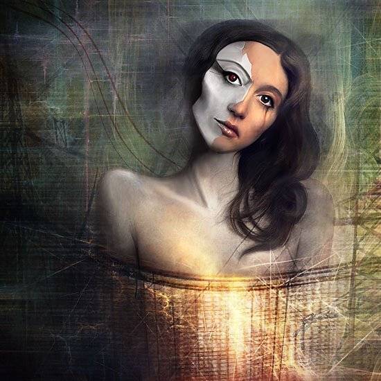 техно, роботы, коллаж, D.D.