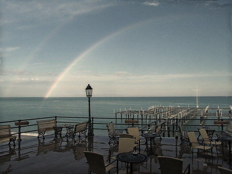 радуга Зимняя радуга фото превью