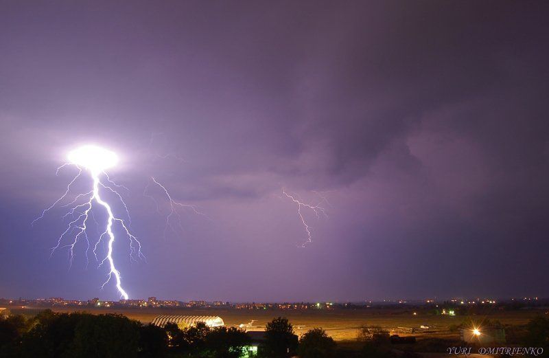 кбр,нальчик,гроза,молния,аэропорт,тучи,небо,вспышка,ночь Война Миров... фото превью