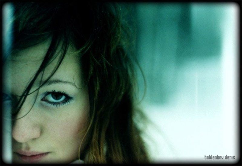 девушка, зима `Нежна` фото превью