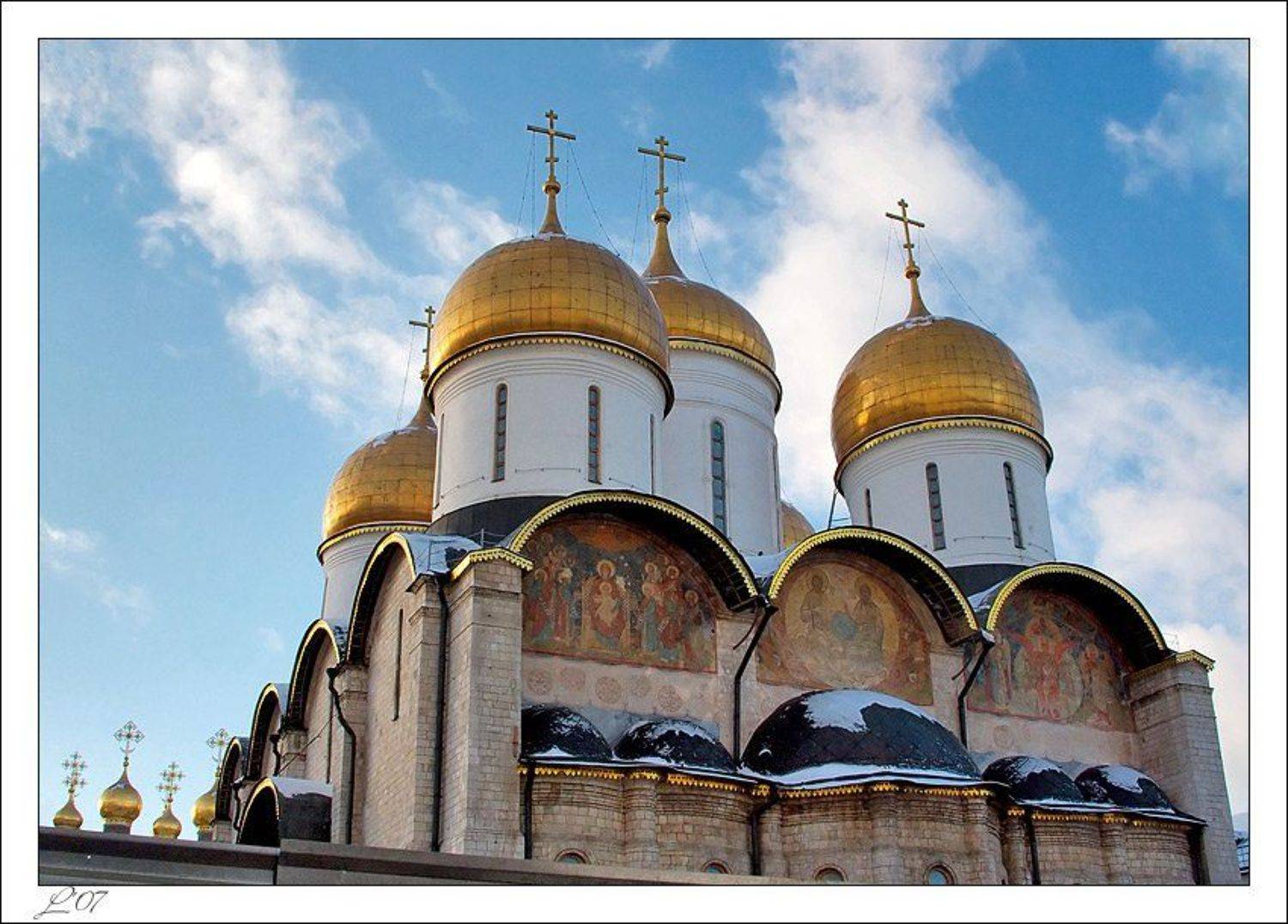 Москва, Кремль, Успенский собор, Олеся Ласкова