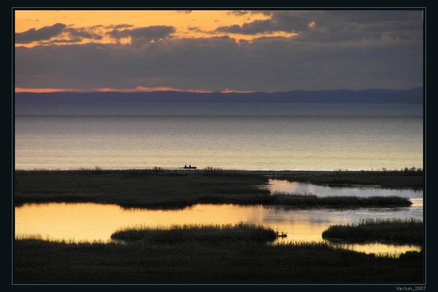 Байкал,вода,залив,вечер, Игорь Глушко