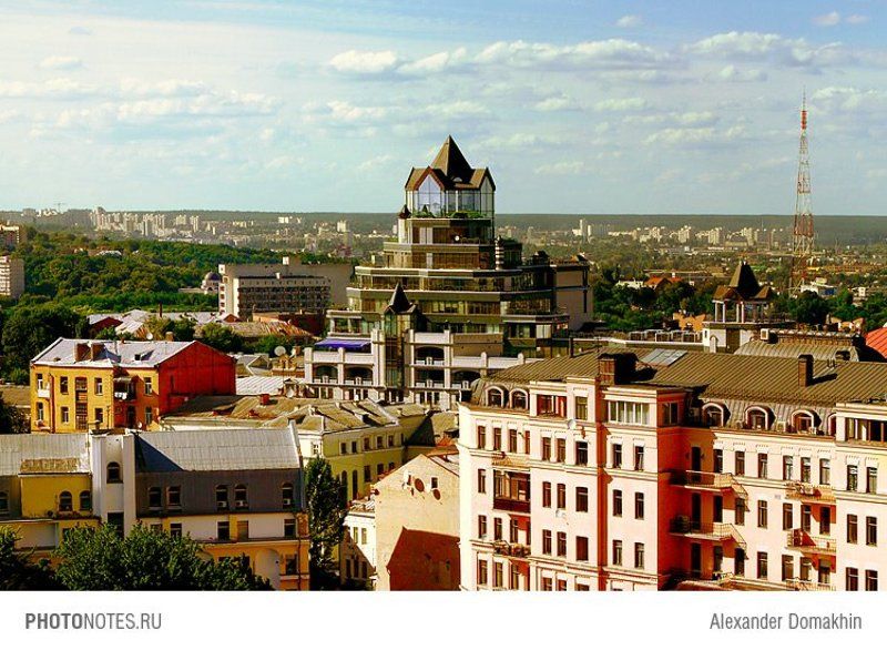 город, пейзаж, Киев, путешествия, Украина, PHOTONOTES.RU ЖАRА фото превью