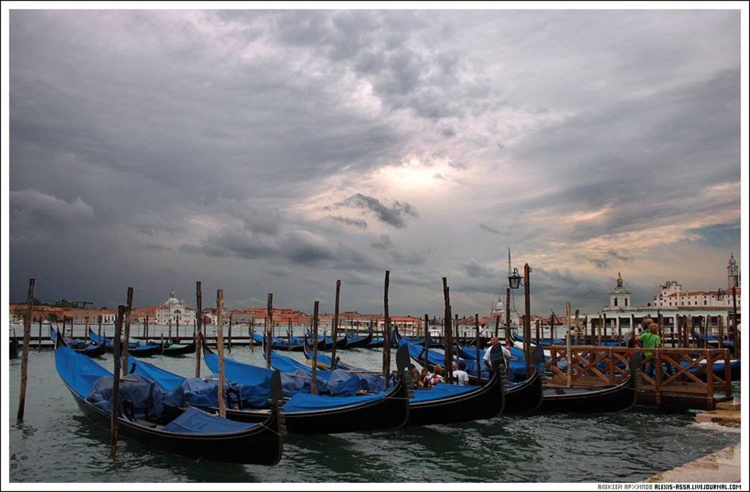 Италия, Венеция, гондола, Alexis Assa