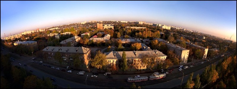 город, улица, трамвай, трубы, дома, гуглёрз Твои глаза прекрасны в октябре фото превью