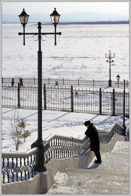 Хабаровск, Амур, река, набережная Набережная Амура фото превью