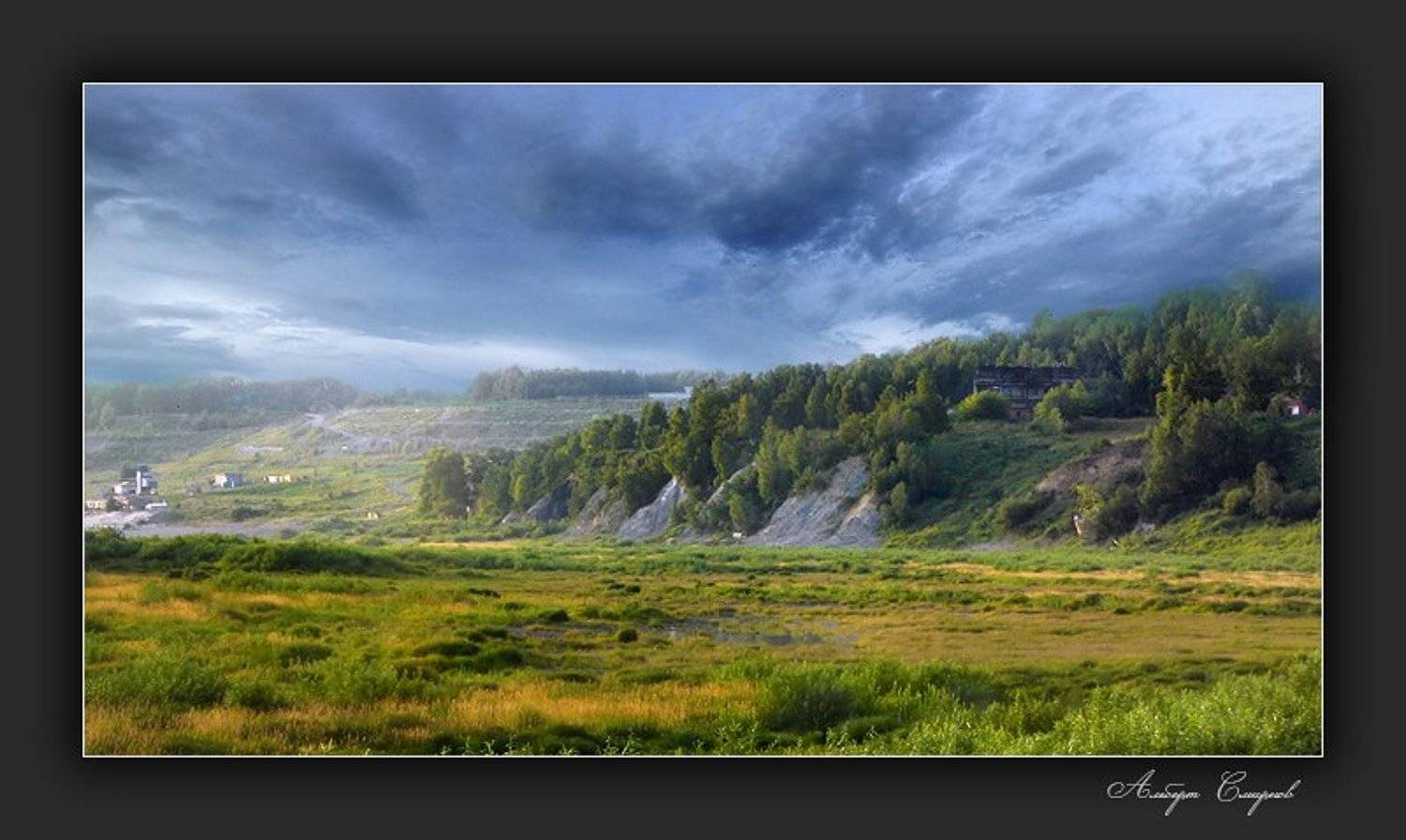 гроза, томск, тучи, плохая, погода, природа, Albert SmirnoV