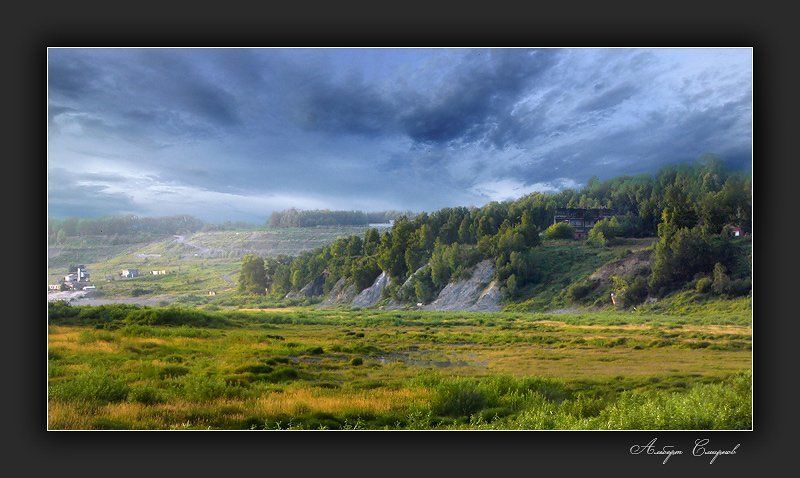 гроза, томск, тучи, плохая, погода, природа За 2 минуты до Грозы... фото превью