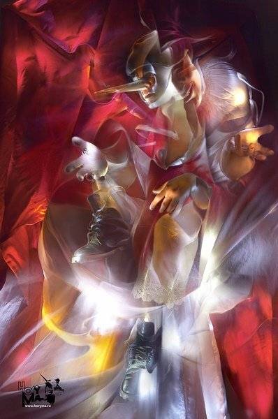 Светографика, портрет, свет,  размышление, жанр, сюжет, HoryMa (ХориМа)