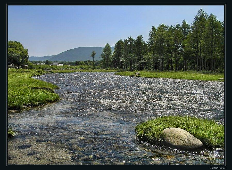 Горная река,вода,лето, Игорь Глушко