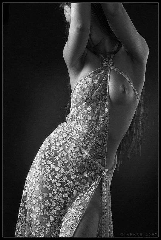 девушка гипюр ню ...гипюровое ню... фото превью