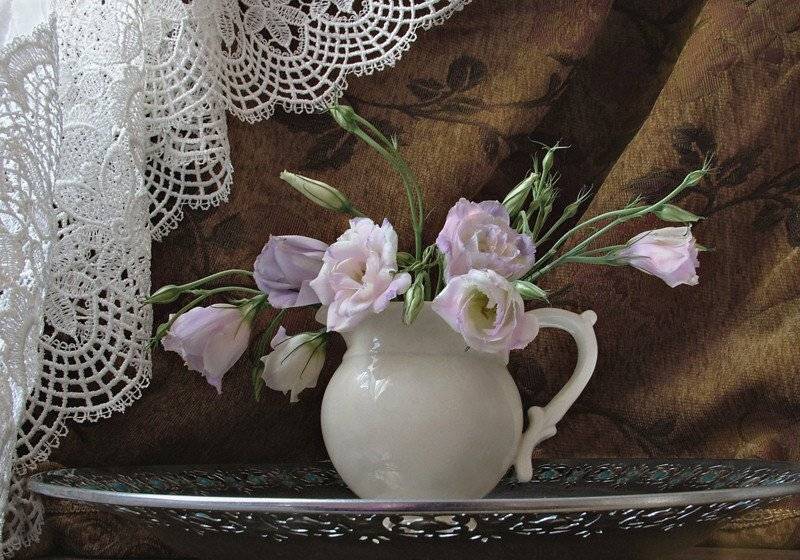 Цветы, букет, натюрморт, Людмила Гусева