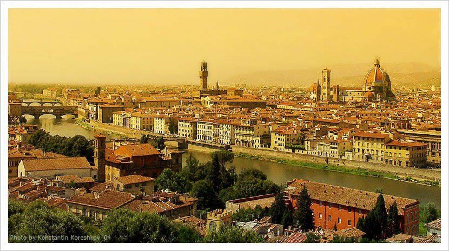 Италия, Italy, Тоскана, Toscana, Флоренция, Firenze, Florence, Европа, Europe, Понте, Векио, Ponte, Vecchio, река, Арно, Arno, Домский, собор, Duomo, пьяцалле, Микеланджело, пьяцца, площадь, Давид, Константин Корешков