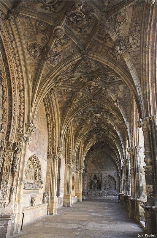 Испания, Леон, Собор, резьба  фото превью