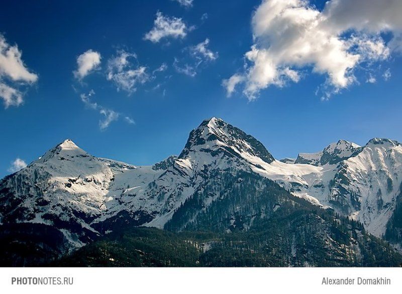 горы, Кавказ, Кубань, пейзаж, путешествия, PHOTONOTES.RU Главное в горах что? Главное - атмосфера! фото превью