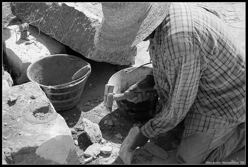 tunisia, douga, archeology Тунис. Археологические раскопки в городе Douga фото превью