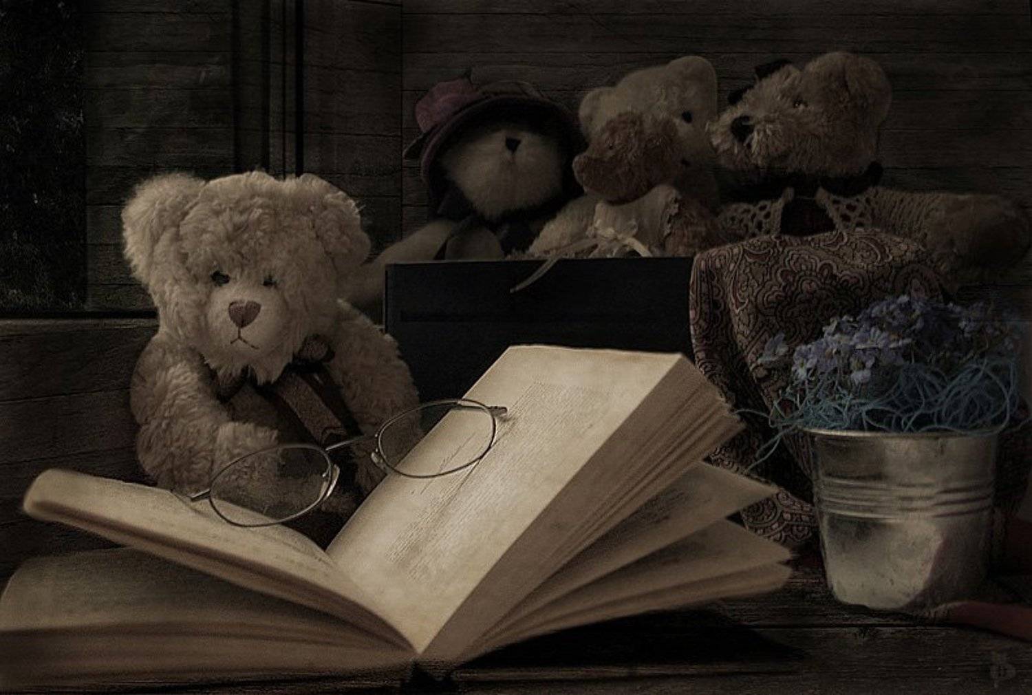 мишки, сказка, читать, ночь, Darn Cat