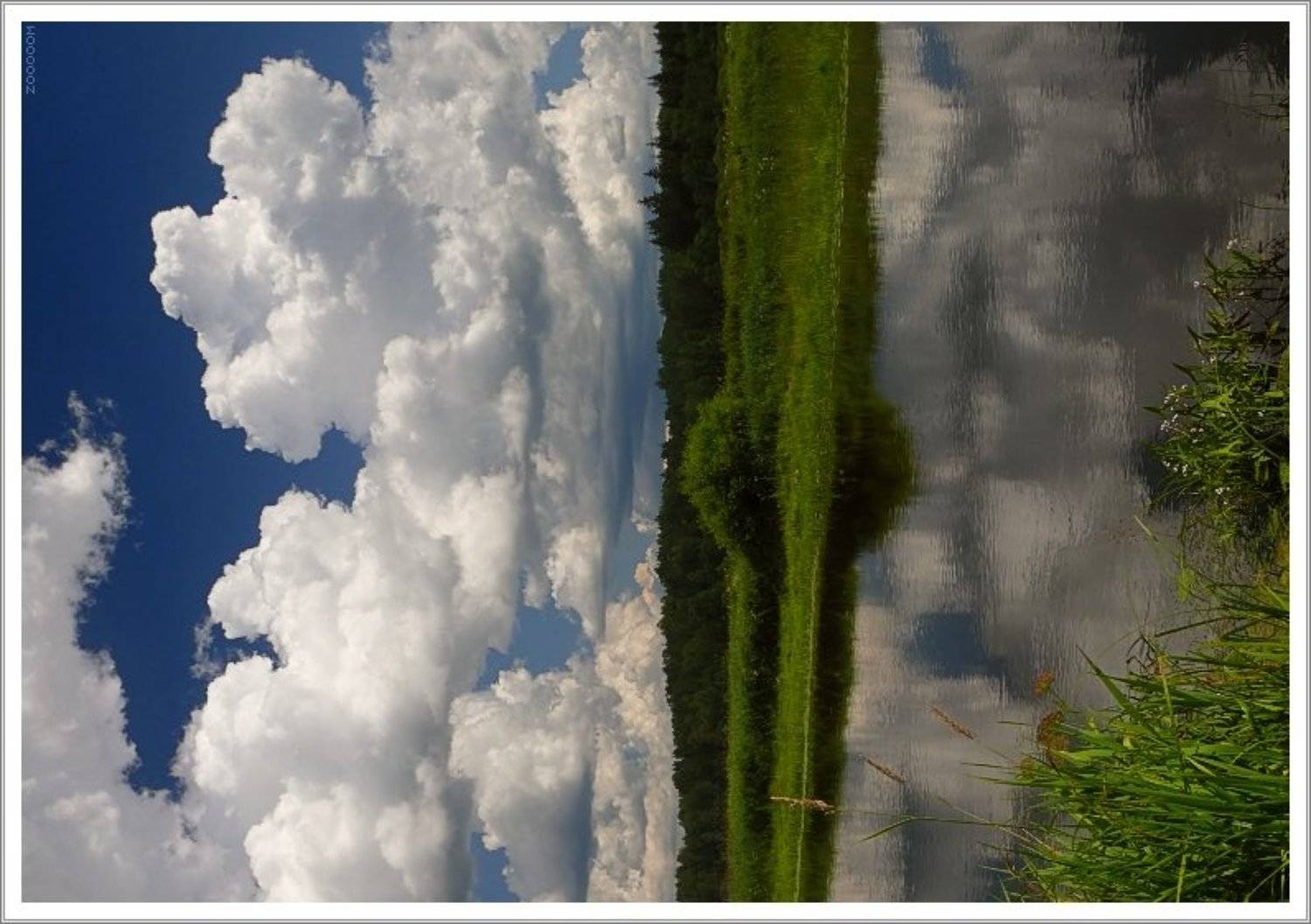 лето речка облака, Алексей (zooooom)