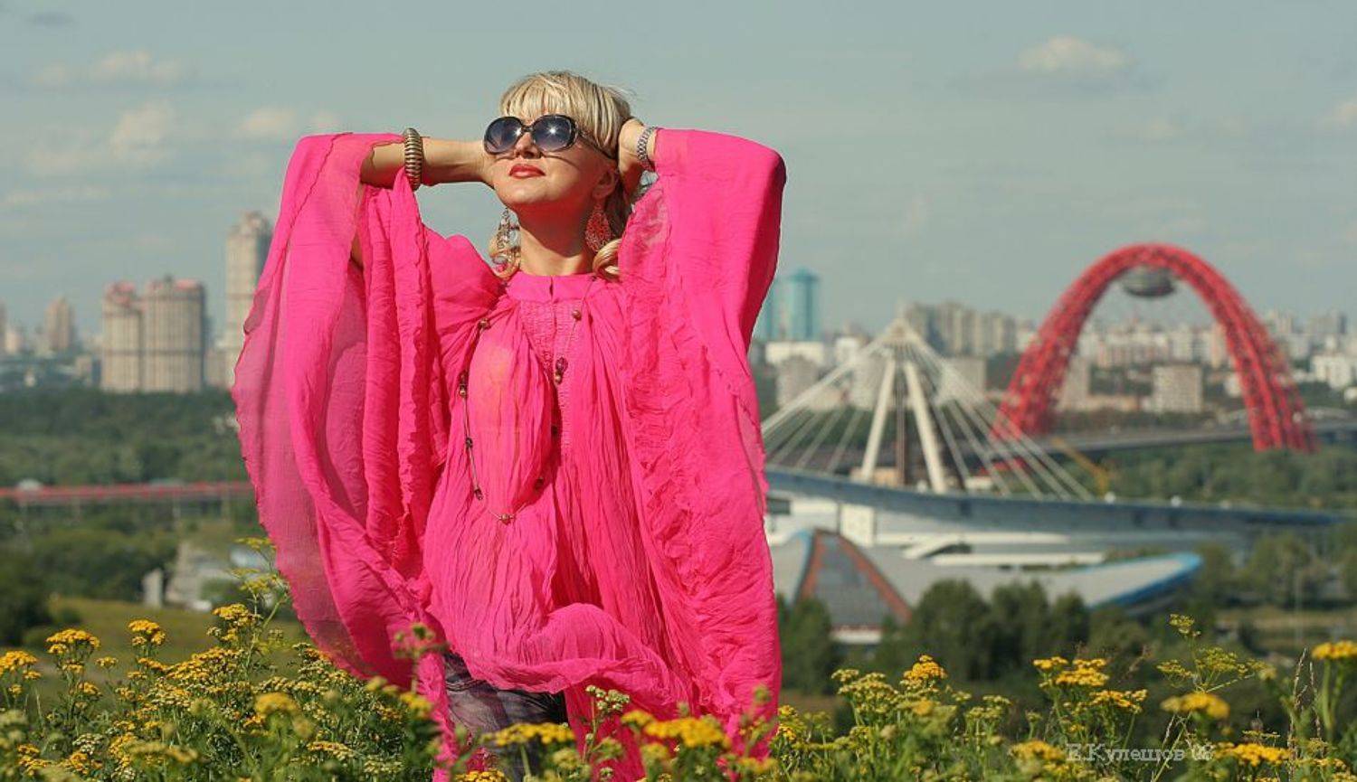 город, москва, девушка, лето, красавица, солнце, кулешов, Кулешов Евгений