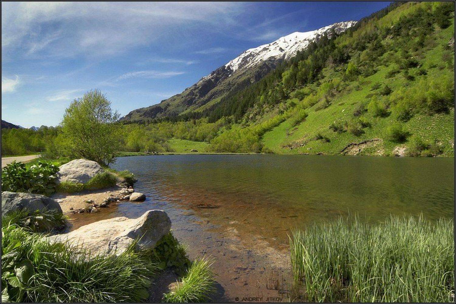 кавказ, горы, озеро, туманлыкель,пейзаж, Андрей Житков